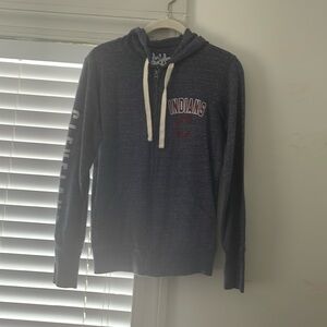 Cleveland Indians lightweight zip up hoodie